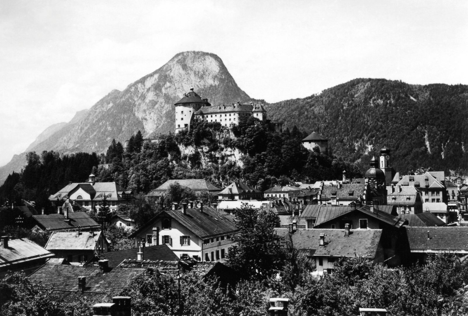 Kufstein Blick auf die Festung